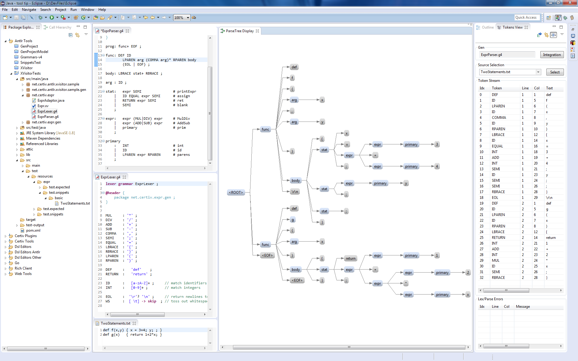 Cs664 Parsing And Grammars